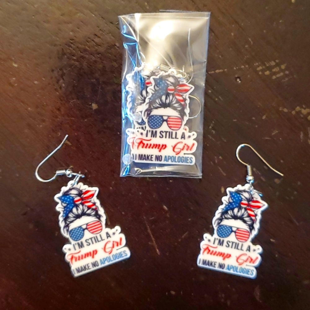Trump Girl earrings 🥰🥰